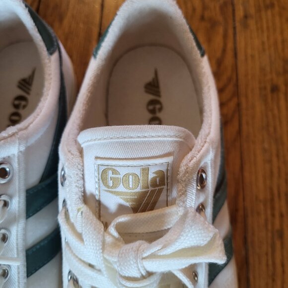 Gola Classics Tennis Mark Cox Canvas sneakers - Sz 8 - NWT - Picture 3 of 8